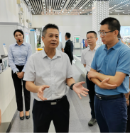 省生態(tài)環(huán)境廳、省工業(yè)和信息化廳調(diào)研生態(tài)環(huán)境